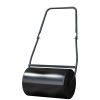 38L Heavy Duty Push/Tow Poly Lawn Roller, U-handle Garden Roller Filled with Water or Sand