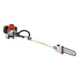Gas Pole Saw, 43CC 2 Stroke Gas Powered Pole Saws with 10 in Cutting Bar, Cordless Tree Trimmer with 30 fl.oz Fuel Tank, 6.8 to 11.7 ft Extendable