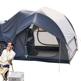 SUV Tent for Camping, 8FT L x 8FT W, Waterproof PU2000mm Spacious Double Layer Design for 5-8 Person, SUV Camping Tent with Mesh Windows