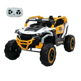 Ride on Models Truck Car 12V Kids Electric Vehicles, Remote Control, Front & Rear Shock Suspension, 2 Seater UTV