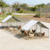 Large chicken coop, chicken coop, suitable for use outside households and courtyard farms