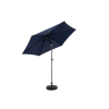 9FT Outdoor Patio Umbrella,Outdoor Table Umbrella with 6 Sturdy Ribs, Push Button Tilt and Crank,Yard Umbrella, Market Umbrella for Deck, Backyard