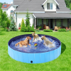 Foldable Pet Pool for Garden Yard, 4XL, Blue