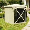 Pop up sunshade, pavilion, carport, beige