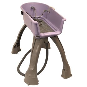 Booster Bath Elevated Dog Bath and Grooming Center Medium Teal 33" x 16.75" x 10"