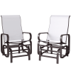 Gliding Lounger Chair Set of 2