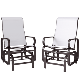 Gliding Lounger Chair Set of 2