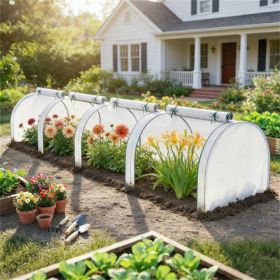 Greenhouse, portable greenhouse, white