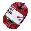 100FT 14AWG 3 Prong Red Extension Cord for Indoor and Outdoor Use, 13 Amps