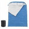 Adult double warm sleeping bag with pillow, lightweight, portable and compact double sleeping bag