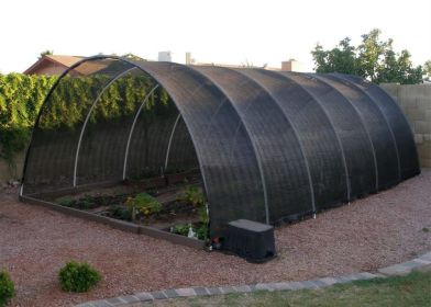 10ft*20ft Black shade net fabric provides efficient shading, premium materials, and an enhanced plant growth environment.