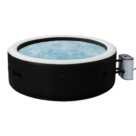 Large hot tub for 5 to 6 People, Portable Outdoor spa with 150 airjets and 1 Thermal Cover Massage hot tub for Patio Garden and Outdoors