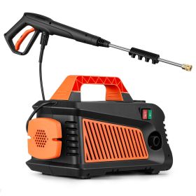 Electric Pressure Washer, 2000 Max PSI 1.59 Max GPM, Portable Power Washer with 4 Nozzles, Metal Extension Wand, Built-in Carry Handle