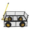 Wagon Cart Garden cart trucks make it easier to transport firewood