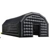 Inflatable Nightclub, 26.2 x 19.7 x 13.1 ft Inflatable Party Tent with 1100W Blower & Sandbag, Ventilated Blow up Night Club with 2 Windows