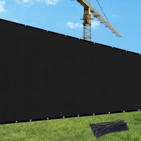 5'X50' Black HDPE Fence