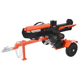 30 Tons Log Splitter, 306CC Engine, with 2" Ball Coupler, Auto Return, Vertical & Horizontal Mode