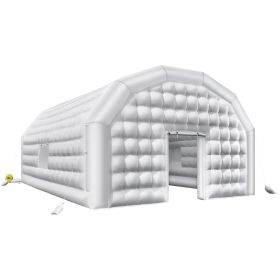 Inflatable Nightclub, 29.5 x 19.7 x 13.1 ft Inflatable Party Tent with 1100W Blower & Sandbag, Blow up Night Club with 2 Windows