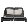 Tow Behind Lawn Sweeper, 50 in Pull Behind Lawn Sweeper, 26 cu. ft Large Capacity Leaf & Grass Collector