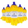 Mr Cleanie Microfibre Strip Mop Replacement Head for Household Cleaning Kitchen Bathroom 5-pack