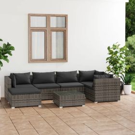 Garden Lounge Set Grey