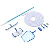 Pool Maintenance Kit White, Blue ABS, Aluminum Standard
