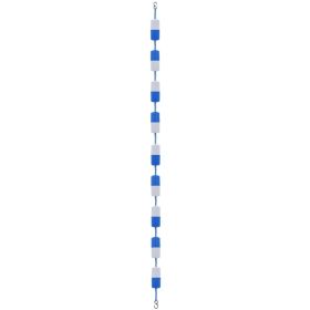 Swimming Pool Safety Divider Rope Blue and white ABS plastic