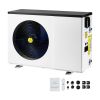 Electric Pool Heat Pump, 35830 BTU, Pool Heaters for 6605-13209GAL Above and In Ground Pools, Low Noise