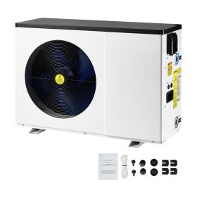Electric Pool Heat Pump, 35830 BTU, Pool Heaters for 6605-13209GAL Above and In Ground Pools, Low Noise