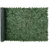 Privacy Ivy Fence, 59 x 118in Artificial Green Wall Screen, Greenery Ivy Fence with Mesh Cloth Backing and Strengthened Joint