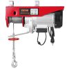 Electric Hoist, 1760 lbs 120V Electric Winch with 328 ft Wireless Remote Control, 40 ft Single Cable Lifting Height, Single/Double Slings