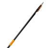 Telescoping Pole, 6 to 24 FT Pole, Extension Multi-Purpose Pole, Sturdy Aluminum Alloy Paint Extendable Pole with Flip-Lock Design
