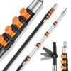 Telescoping Pole, 7 to 30 FT Pole, Extension Multi-Purpose Pole, Sturdy Aluminum Alloy Paint Extendable Pole with Flip-Lock Design