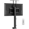 Motorized TV Lift Stand, 132 lbs max Load Adjustable TV Lift Stand Mount Bracket, Vertical Electric TV Bracket with Remote Control