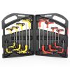 16pc Hex & Torx Wrench Set with T-Handle - Durable CR-V Steel, Rust-Resistant, Precision Fit for Auto, Bike, Motorcycle Repair