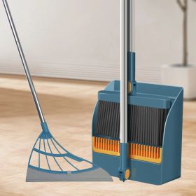 3-Piece Broom Set, Suitable for Cleaning Carpets and Floors, Applicable to Offices, Kitchens and Homes, with Deep Cleaning Squeegee for Water Scraping