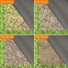 3ft*100ft Non-woven groundsheet, high-density weed control, breathable and environmentally friendly, a must-have for soil protection and gardening.