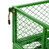 900 Lbs Steel Garden Cart on Wheels, Heavy Duty Pullable Garden Wagon Yard Cart