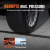 Pressure Washer Hose, 100FT, Kink Free 3/8"-φ14.8 Male, 3/8"-φ15 Female For Most Brand Pressure Washers, 4.9'' Bending Radius