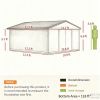 Outdoor Garden Storage Shed Tool House