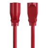 100FT 14AWG 3 Prong Red Extension Cord for Indoor and Outdoor Use, 13 Amps