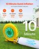 Inflatable Nightclub, 26.2 x 19.7 x 13.1 Ft, Blow up Party Tent with 1100W Blower, Large Inflatable Night Club Tent for Adults