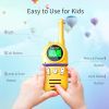 Walkie Talkies for Kids Rechargeable,Toys for Boys and Girls Ages 3-12, 4 Pack Long Range 2-Way Radios, Birthday Gifts,Christmas Stockings