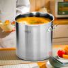 SOGA 21L Top Grade Thick Stainless Steel Stock Pot 18/10