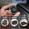3-in-1 Fidget Spinner Toy for Adult Metal Slider Clicker Spinner Magnetic Easter Basket Stuffer for Adult Men Office Desk Toy Stress Anxiety Relief AD