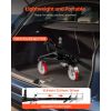 Trailer Dolly, 3500lbs Tongue Weight Capacity, 18 inch and 22 inch Height Adjustable Trailer Dolly, with 2 inch Hitch Ball, Adjustable Handle Length