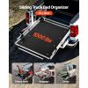 Sliding Truck Bed Organizer, 75 x 48-Inch Heavy Duty Truck Bed Storage Drawer with 1000 lbs Capacity, Features 6 Movable Rings for Securing