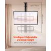 Motorized Ceiling TV Mount, TV Wall Mount for 32 to 55 Inch TV, Electric Adjustable Ceiling TV Mount