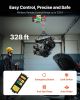 Electric Hoist, 1760 lbs 120V Electric Winch with 328 ft Wireless Remote Control, 40 ft Single Cable Lifting Height, Single/Double Slings