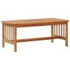 Garden Lounge Set Natural Wood Solid Acacia wood Standard Durable